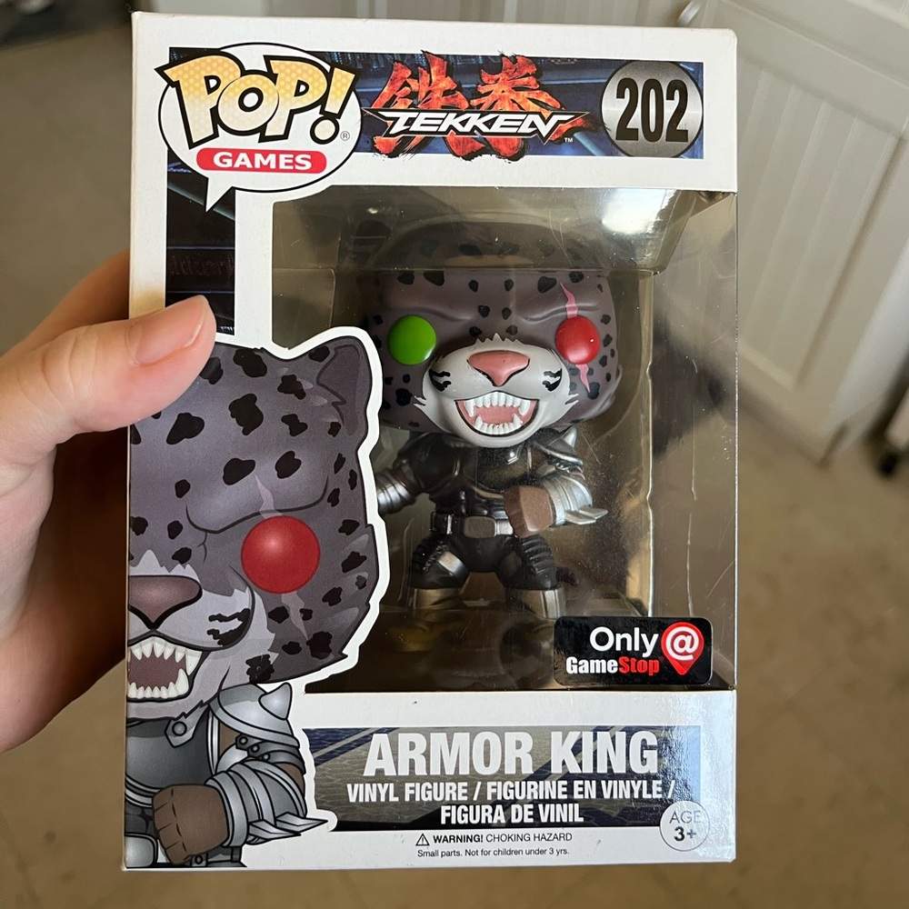NIB ✨ Funkopop Tekken Armor King Vinyl Figure #202